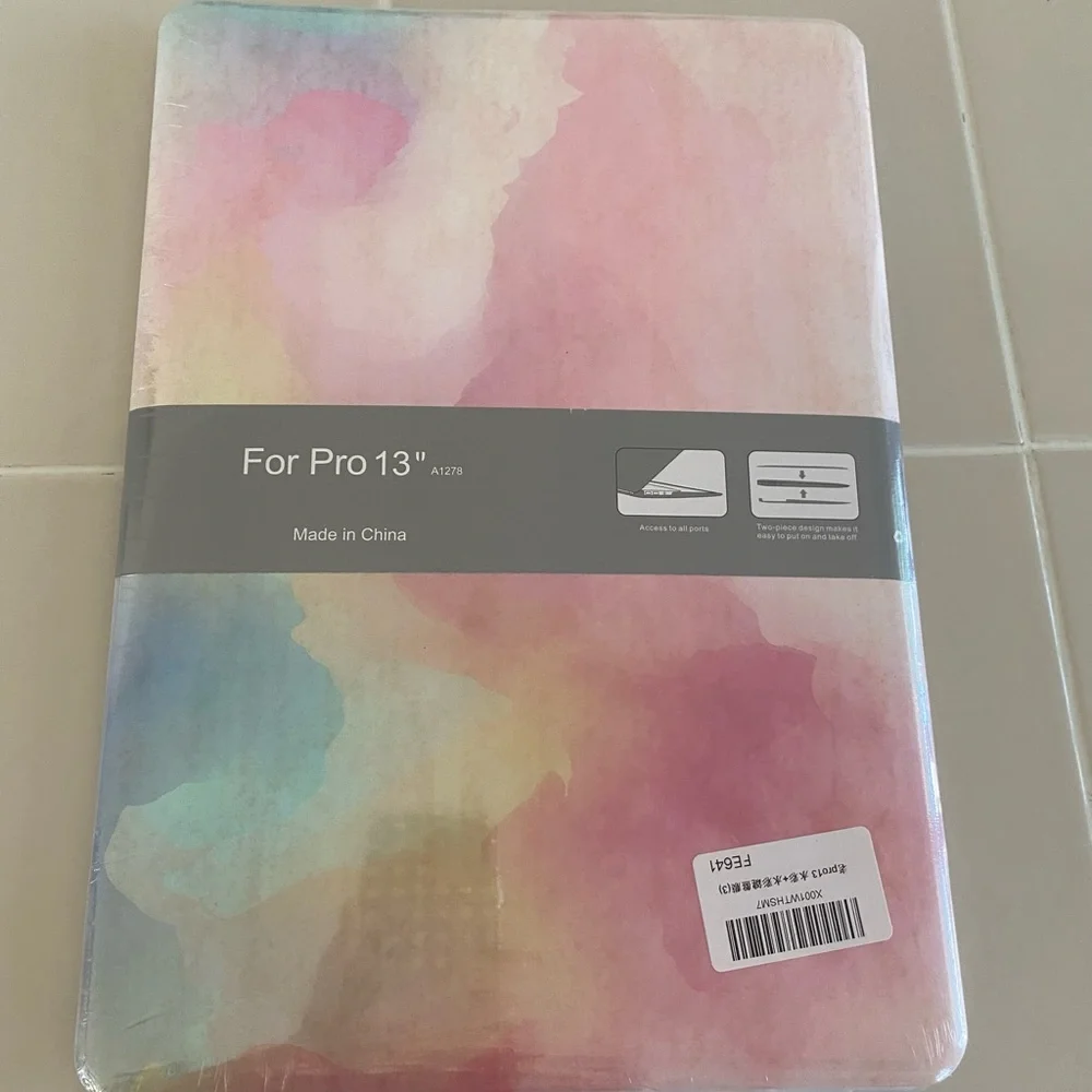 Hard Cover Case For Mackbook Air Pro 13 Size A1278 Brand New